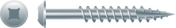 Phillips/Square Drive Round Washer Head Particle Board Screw,