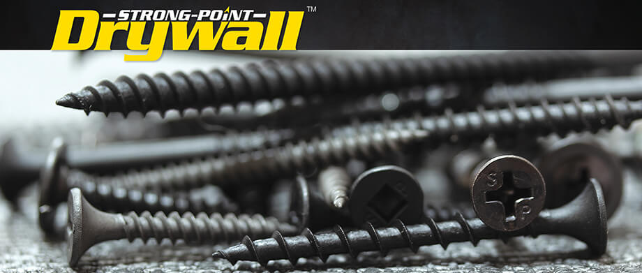 Strong-Point Drywall Screws
