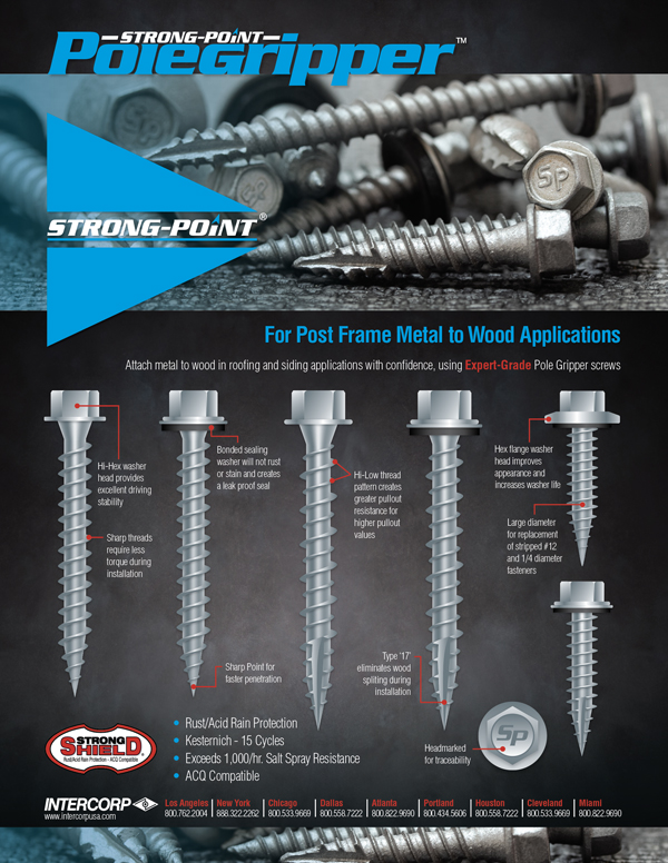 Pole Gripper Screws