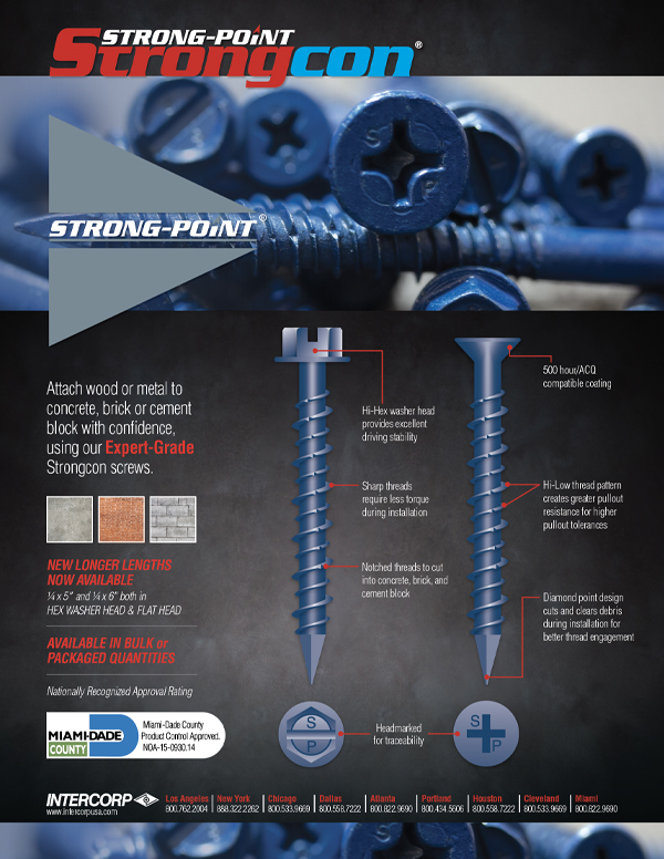 Strongcon Screws
