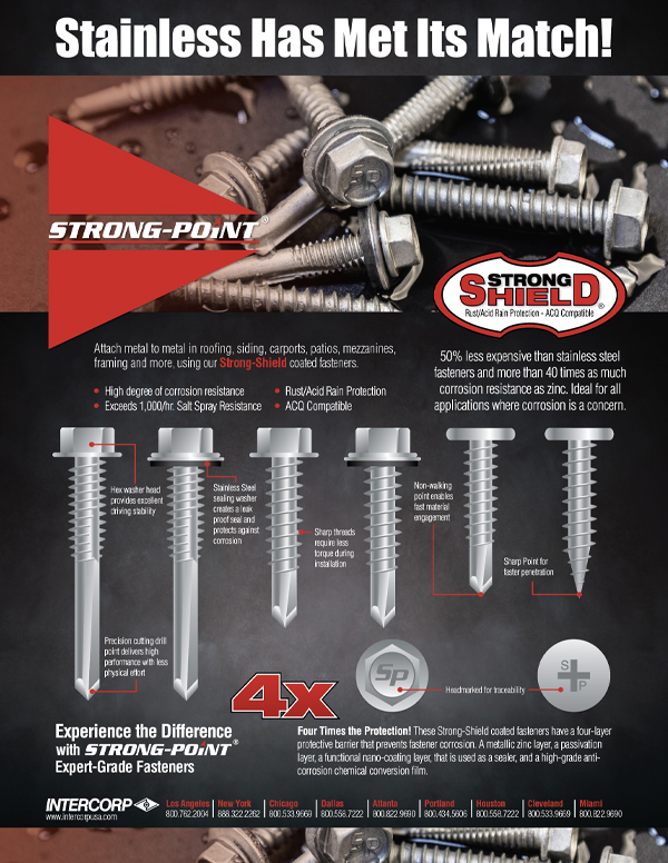 Strong Shield Coated Screws